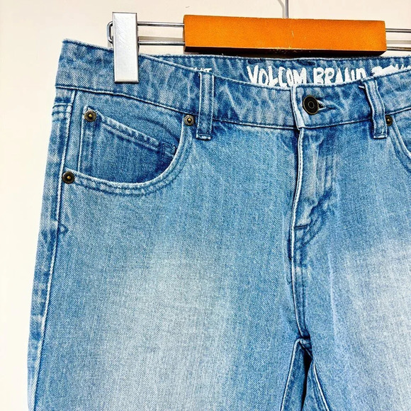 VOLCOM  Washed blue jeans - Picture 5 of 9